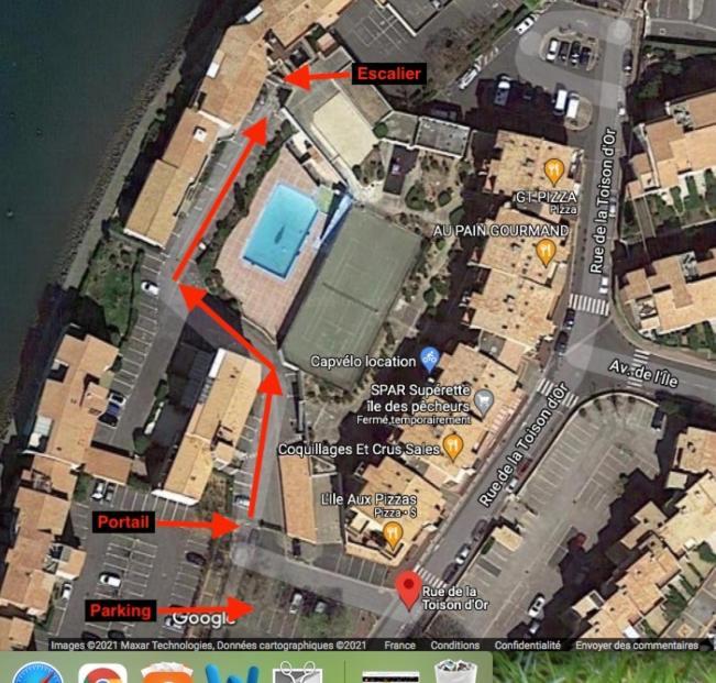 La Brigantine 607, T2 Vue Mer, Piscine, Tennis Agde Exterior photo